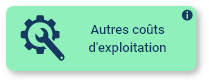 Bloc Autres coûts d'exploitation